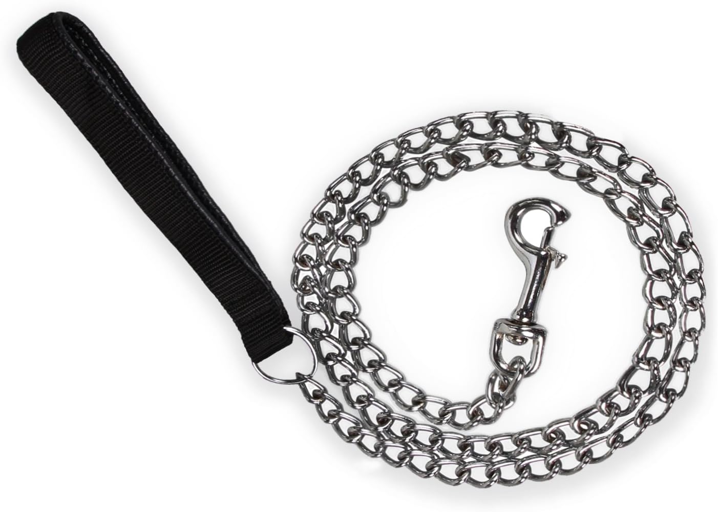 Correa De Seguridad Para Perros WIYETY De 80 Cm: Cadena Metálica De Acero Inoxidable Para Coche, Resistente A Mordidas, Ideal Para Perros, Gatos Y Mascotas