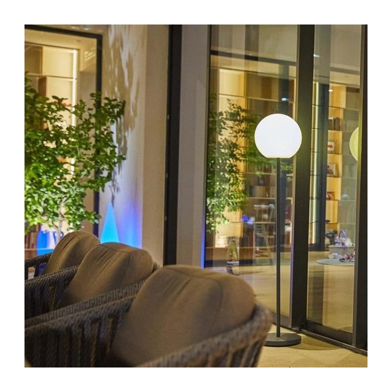 Lampadaire lumineux - LUMISKY - LUNY TALL - H150 cm - Pied métal design scandinave - LED blanc chaud et blanc dimmable - 3