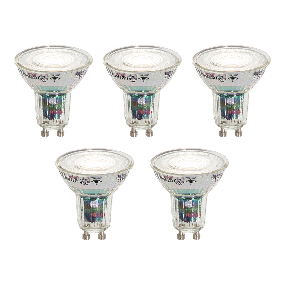 Xanlite - Lot de 5 ampoules LED culot B22, conso. 9W (équivalent 60W