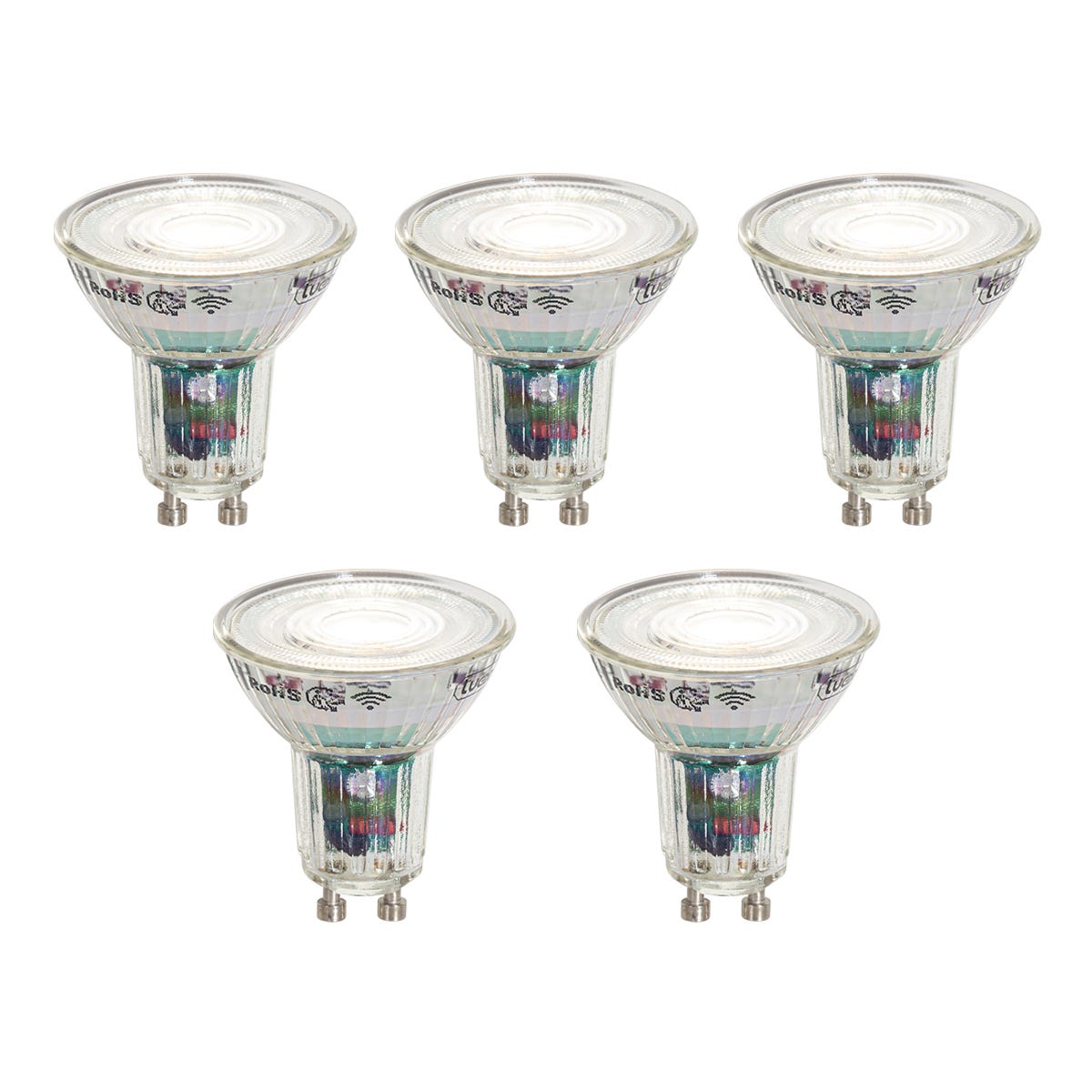 Xanlite - Lot de 5 ampoules LED culot B22, conso. 9W (équivalent 60W Xanlite - Lot de 5 ampoules LED culot B22, conso. 9W (équivalent 60W
