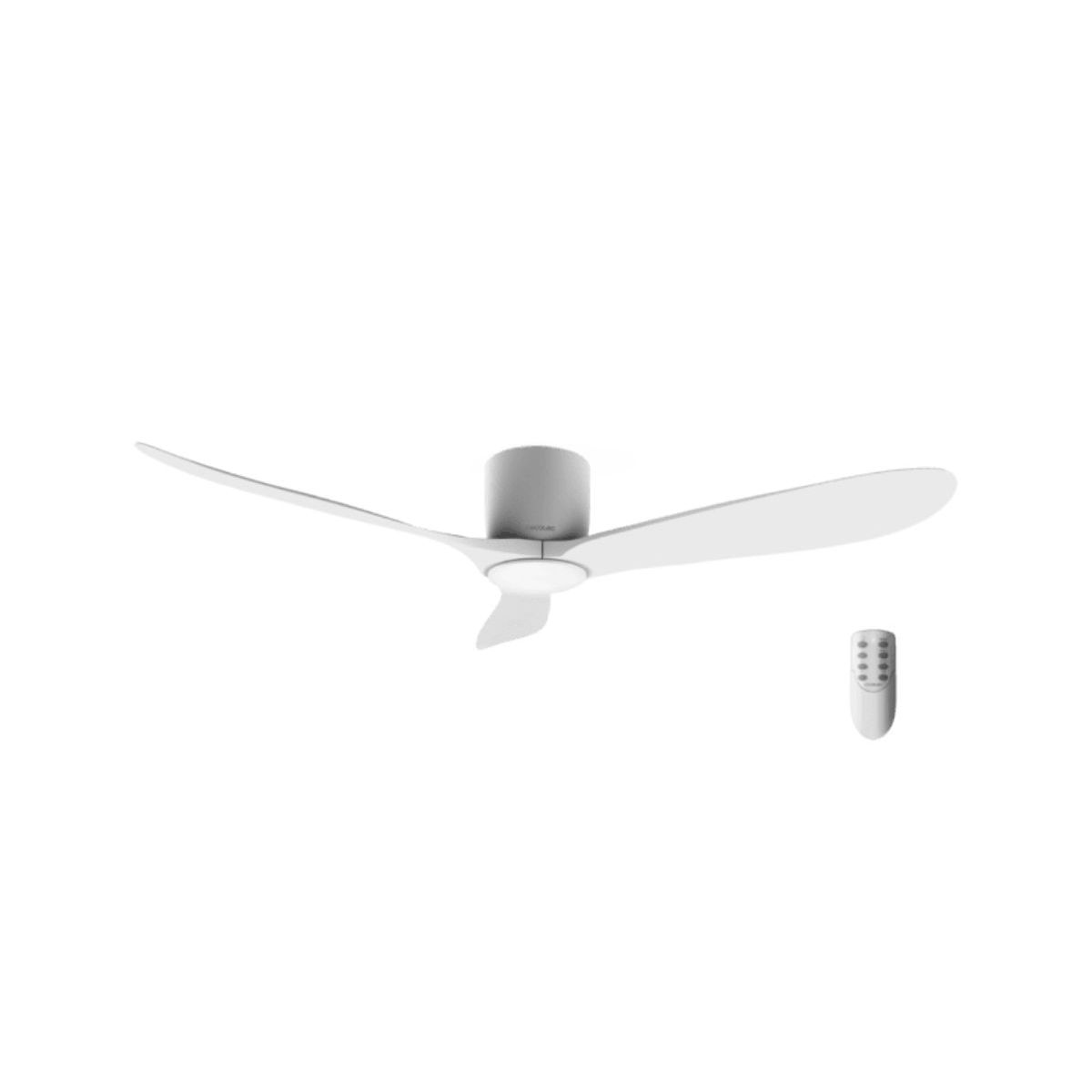 Ventilateur De Plafond Orbegozo CFC 49120 - Diamètre 120 Cm, 3 Pales, 5 Vitesses, Silencieux - Puissance 60W, Couleur Chrome/gris - 12