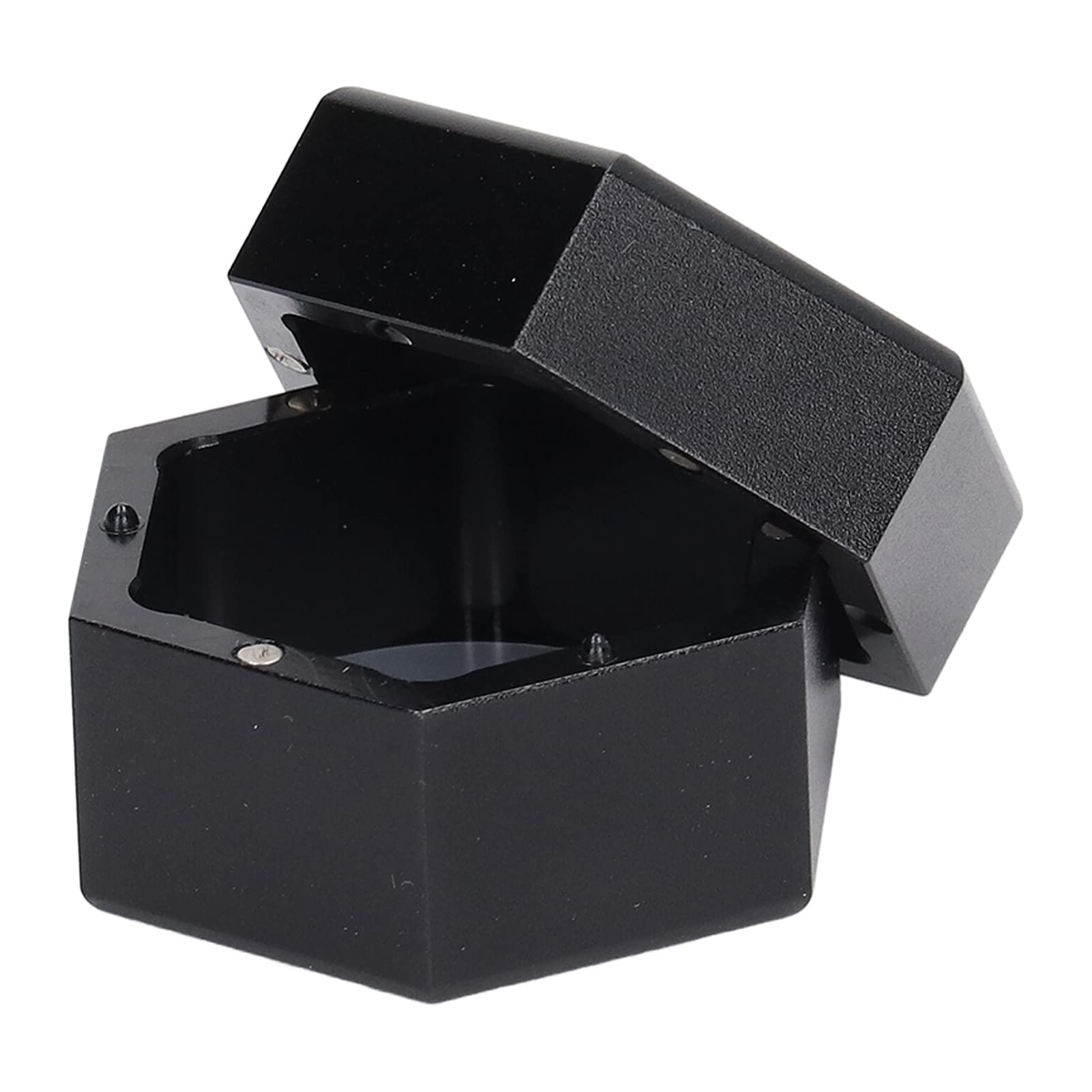 Staffa Per Proiettore In Alluminio - Montaggio A Parete, Angolo Regolabile, Dimensioni 27x12x7,5 Cm (nero)