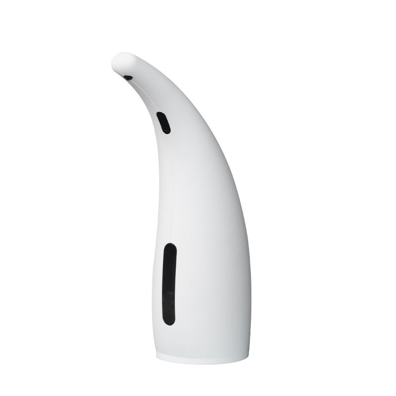 Automatyczny, szczelny, biały dozownik mydła gumowy, 300 ml, do zlewów kuchennych i łazienkowych, dozownik mydła w płynie bez c