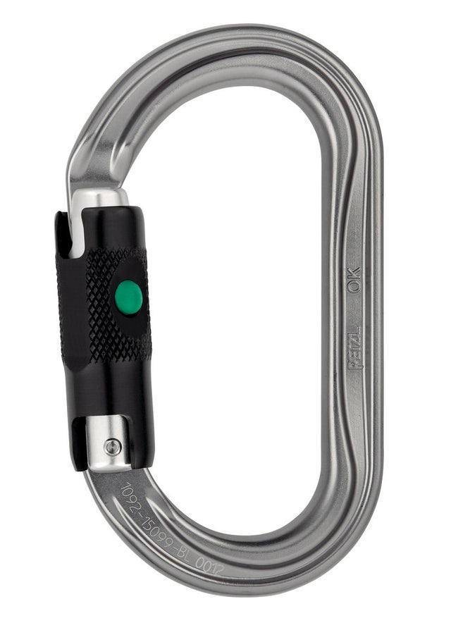 Mousqueton ok ball-lock petzl - m33a bl