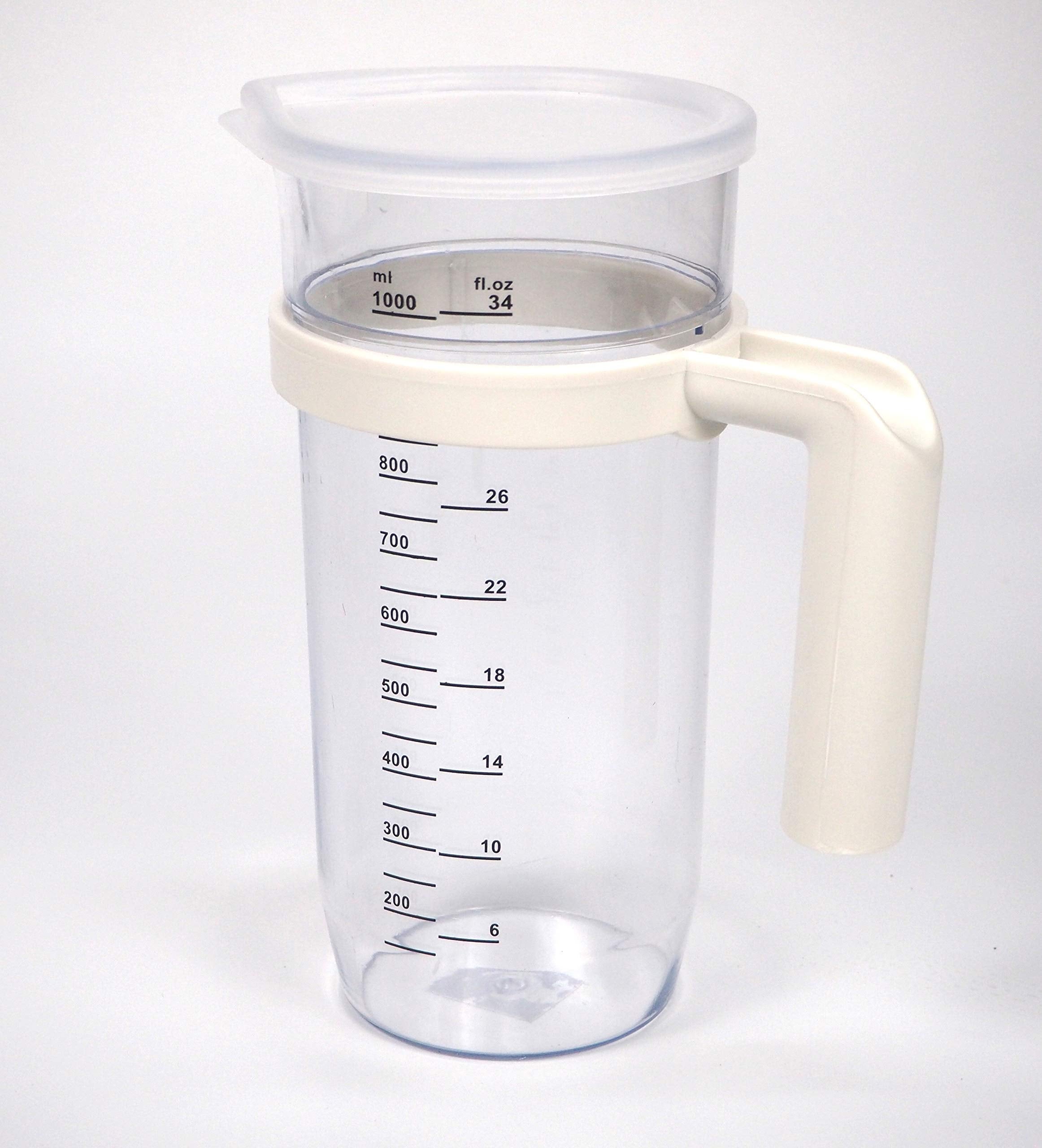 Set Ricambio Frullatore NutriBullet 600W/900W - 6 Pezzi: Tazze 32oz E 24oz, Lama Estrattore, Coperchi E Anello
