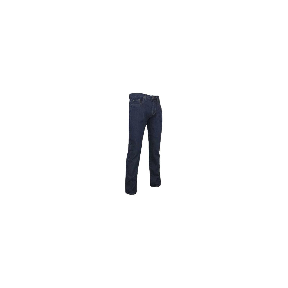 LMA Jeans Uomo Modello Memphis - Blu Denim Elasticizzato, 5 Tasche, Tessuto 450g/m²