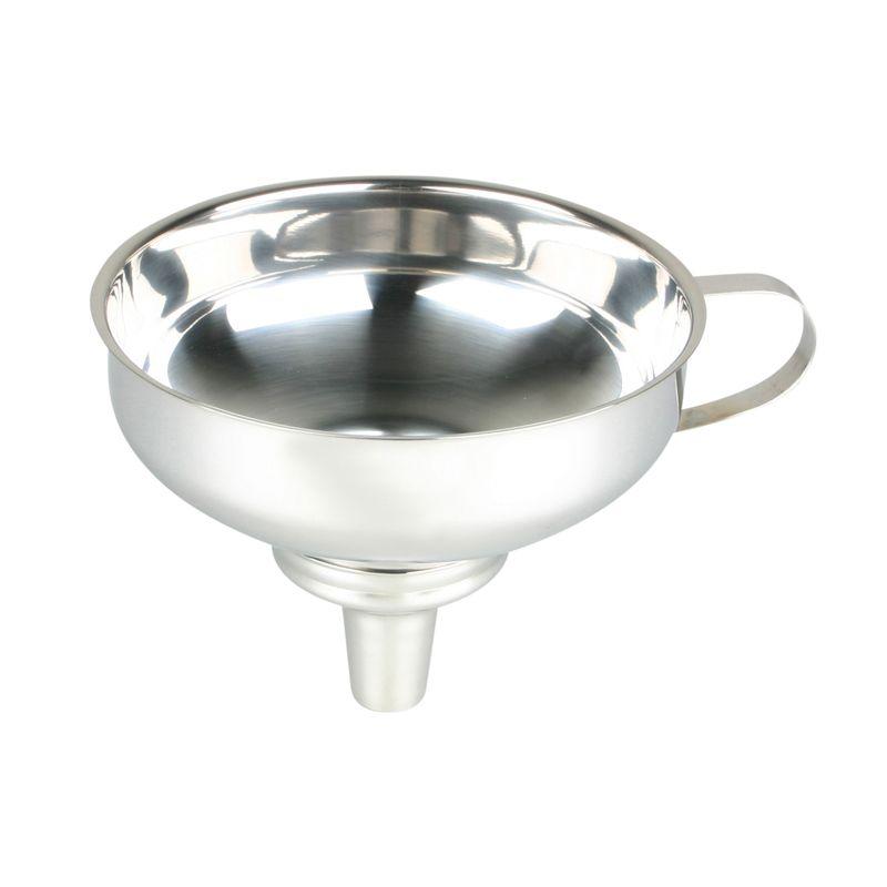Set Di 2 Imbuti Per Marmellate In Plastica Alimentare – Blu, Adattabili A Boccali Da 4-9 Cm, Senza Gocce