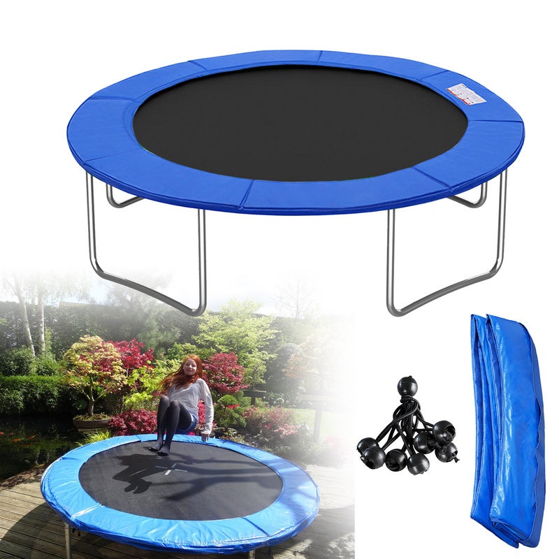 Bache De Protection Intempéries Pour Trampoline De 365 Cm ø Bleu Toys