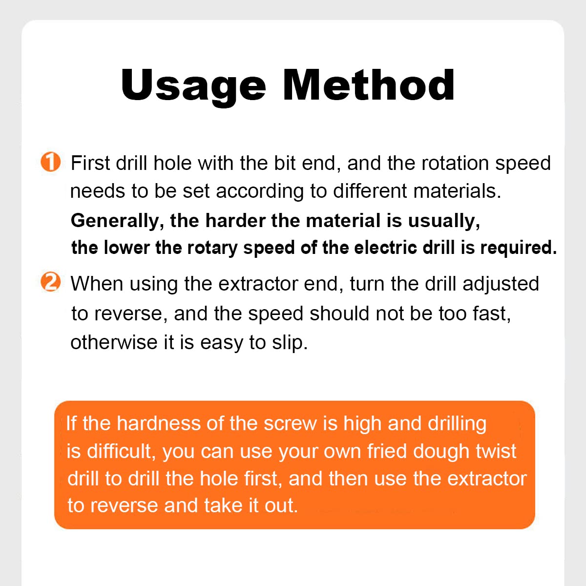 Kit d'Extraction de Vis Endommagées 5 Pièces en Acier HSS Revêtu Titane pour Retrait de Boulons et Vis Cassés - 2