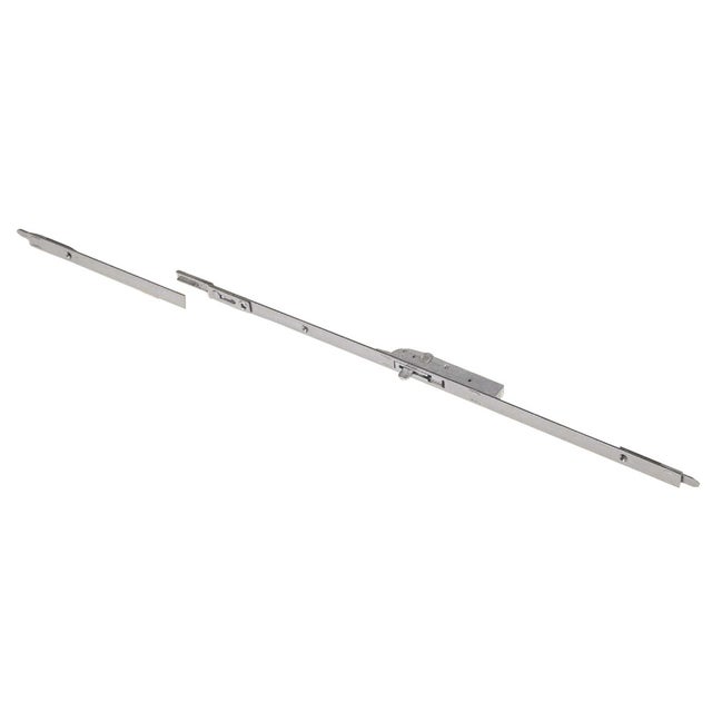 Crémone têtière F15 ajustable L 1479mm cote D 980mm à panneton