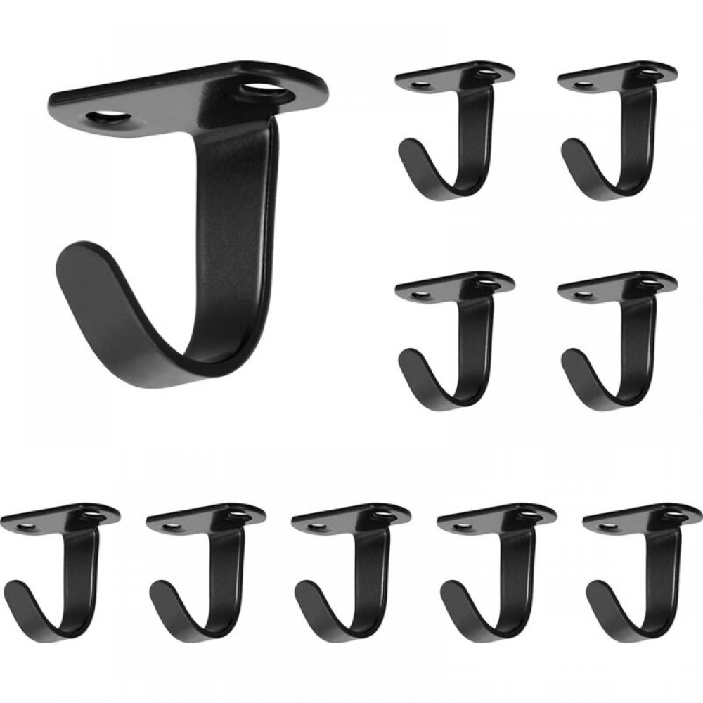 Hak ze stali nierdzewnej do wieszania ubrań pod półką, na suficie i do wieszania ręczników na górze.