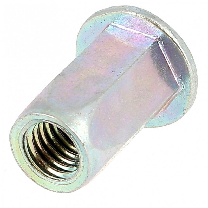 RIVKLE® Tête Plate Fut Hexagonal Ouv. M10 Zingué Ep.3.5 A 6 - 2