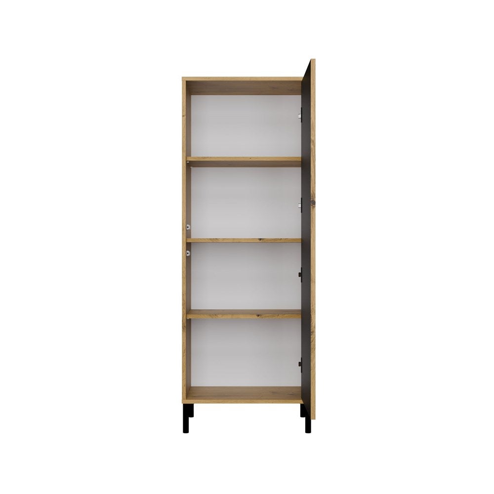 Komoda wysoka, dąb Artisan, 53,5 x 147,5 x 40 cm - 5