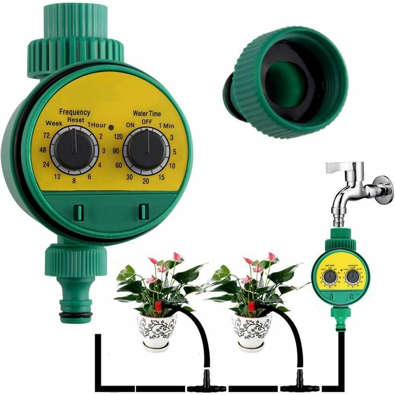 Elektroniczny Timer Wodny - Programowalny do Węży Ogrodowych, Automatyczne Zarządzanie Nawadnianiem Ogrodu