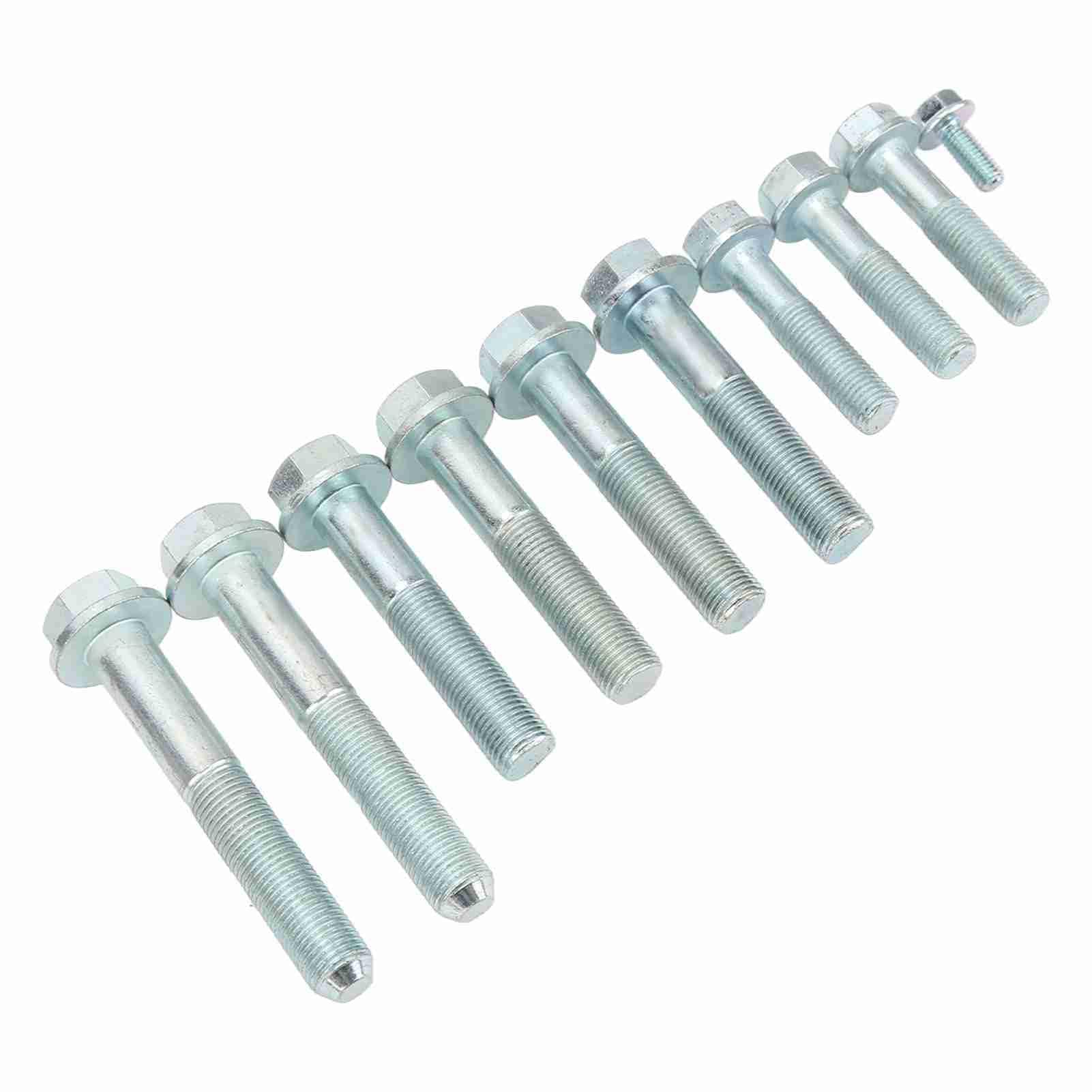 10 Boulons De Plateau VTT En Alliage D'Aluminium 7075 - Fixation Chaîne Unique 4,9mm Léger Et Robuste