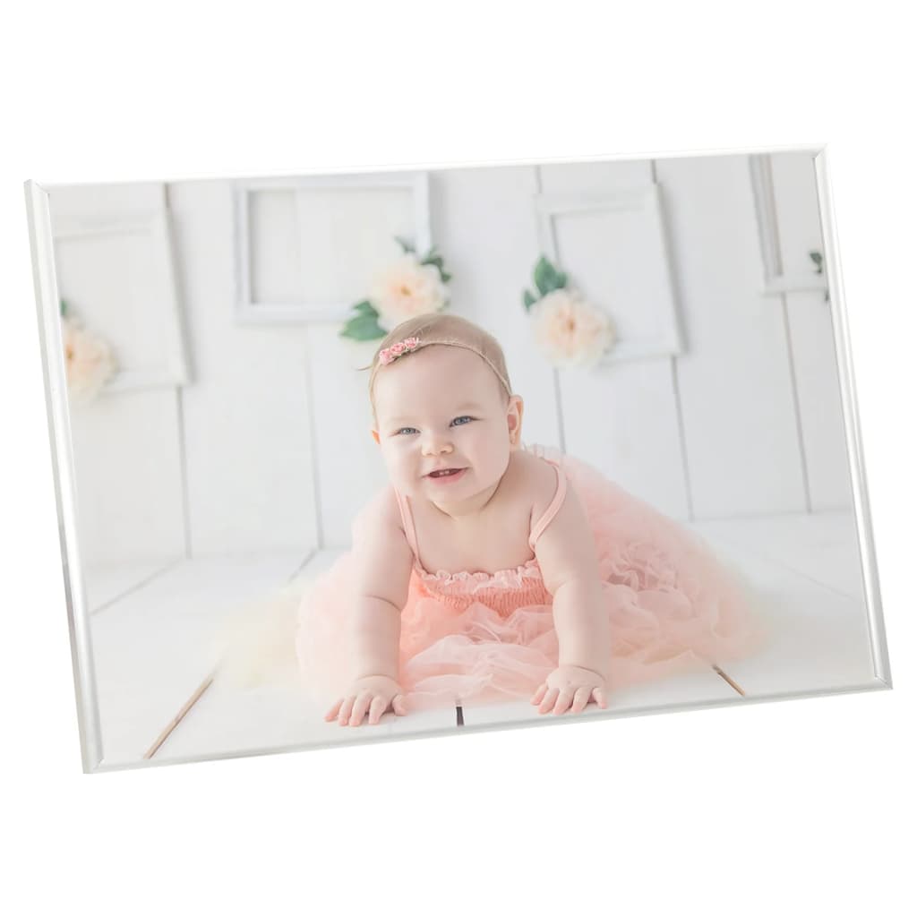 Collage de cadres photo 3 pcs de table Argenté 21x29,7 cm MDF vidaXL - 5