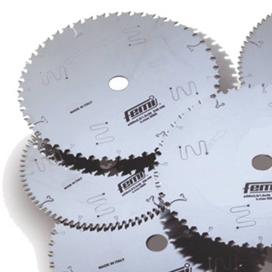 Lama Sega Circolare SabreCut 255mm 100D | Per Legno, Compensato, MDF | Foro 30mm Con Anelli Riduzione