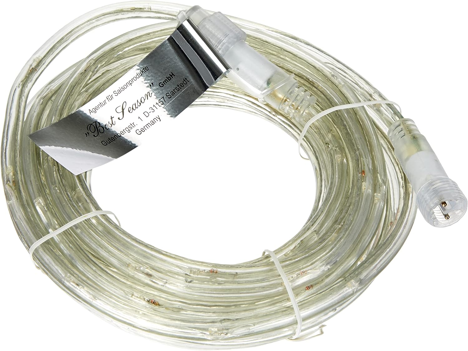 Wąż LED Star Trading 6 m do Star Trading Lighting System 24, zewnętrzny wąż świetlny, ciepłe białe światło świąteczne, IP44