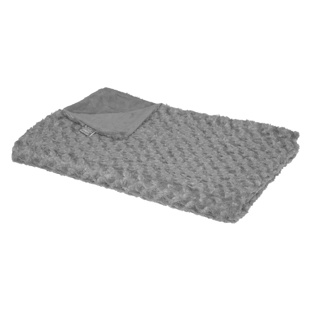 ATMOSPHERA Plaid In Microfibra Grigio Ardesia - Coperta Morbida 130x180 Cm Per Divano E Letto - 4