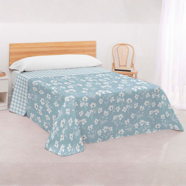 Colcha Bouti Reversible Doble Cara Nal Cama 180cm Donegal Collections