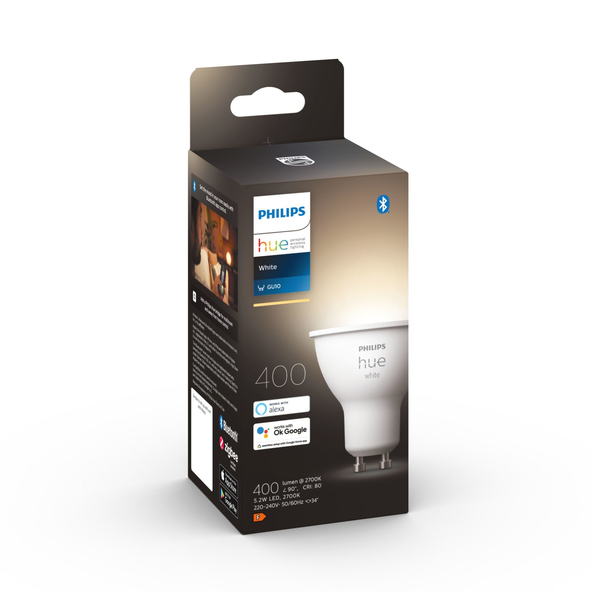 Ampoule à Puce Philips HUE GU10 4,3 W - 7