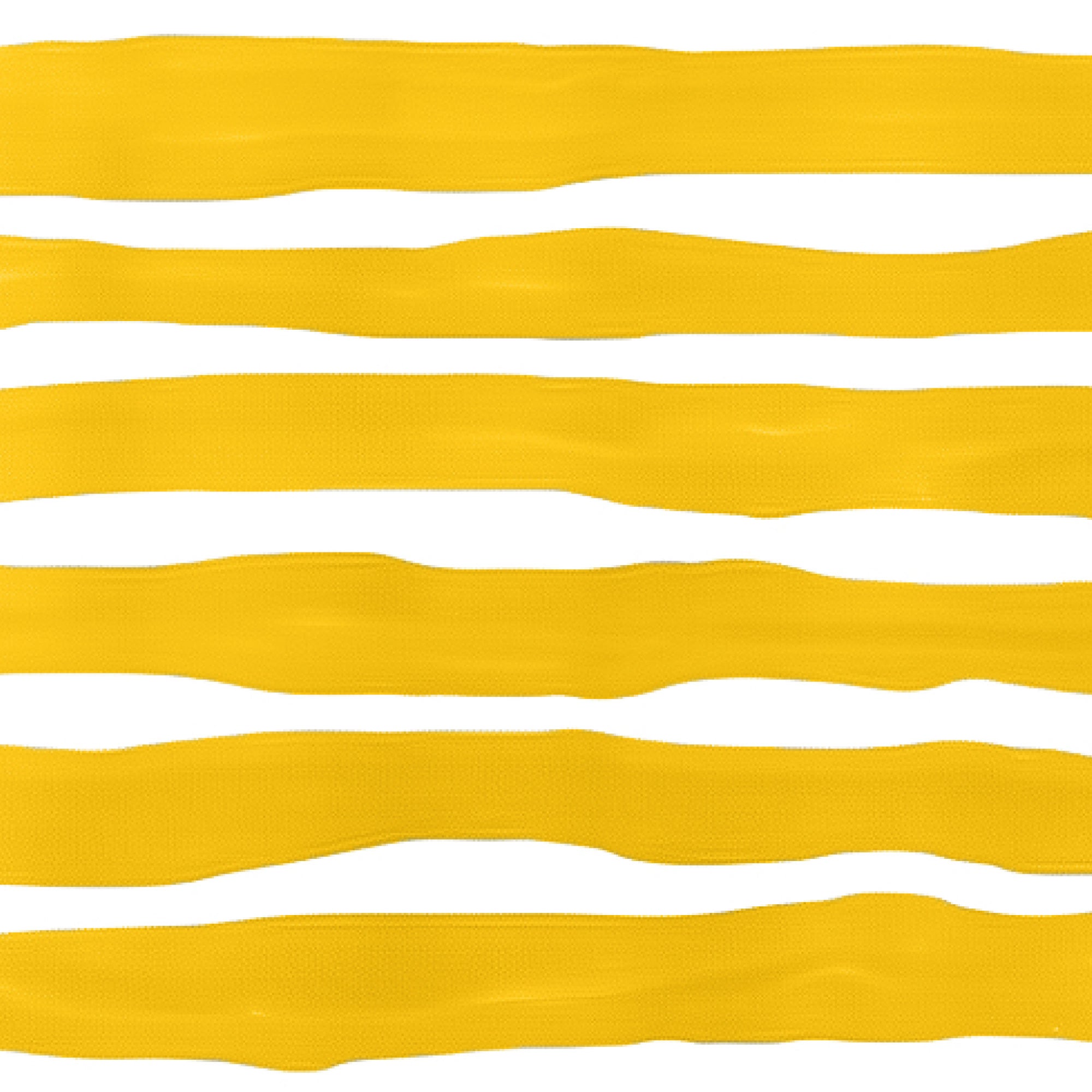 Friso adhesivo decorativo, líneas horizontales, dibujadas, amarillo y blanco, 5 cm x 300 cm - 3