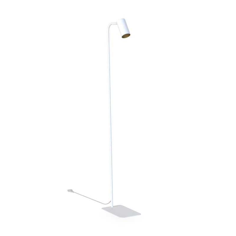 Lampa podłogowa stojąca Mono biała 1xGU10x10W wym: 130 x 24 x 27 cm metal Nowodvorski Lighting