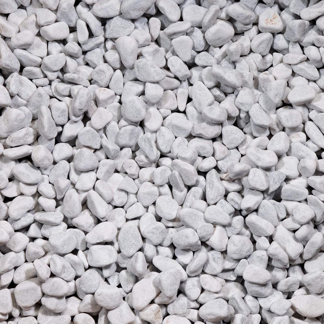 Galet Marbre Blanc Carrare 15-25 mm - Lot de 5 sacs de 20 kg (1,5 m²) - RO'MA NATURE