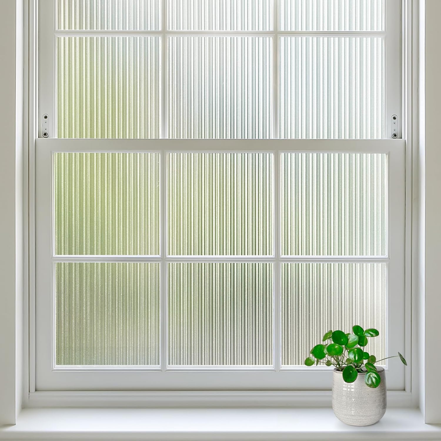 Pellicola Per Finestre Effetto Smerigliato MAGIDEKOR - Adesione Statica, Blocca UV E Calore, Kit Con Strumenti Inclusi, 74,9 Cm X 2 M