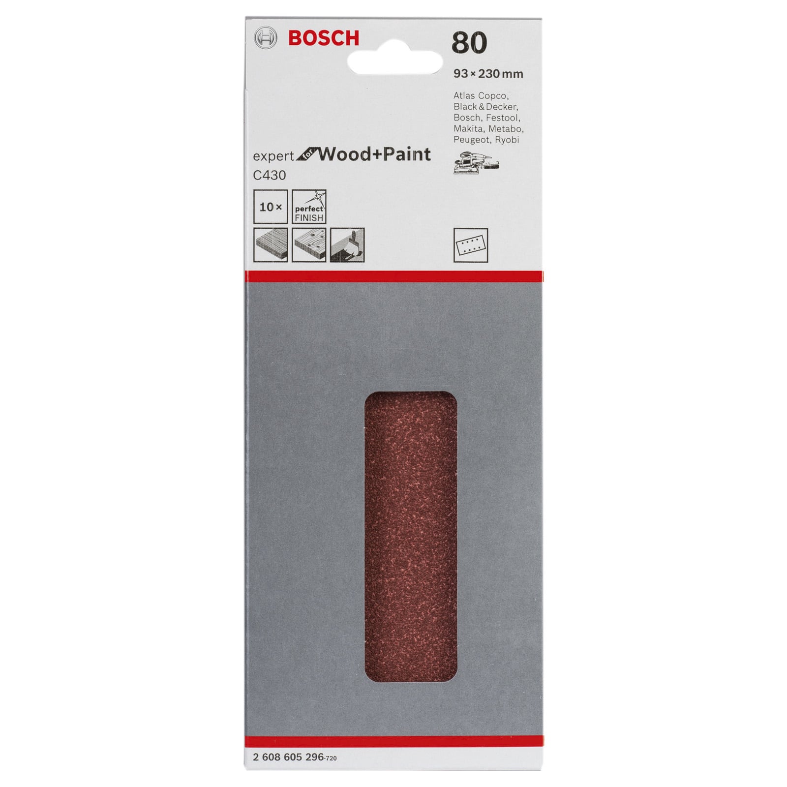 BOSCH LIJA HOJA 93*230 .80 (10u - 4