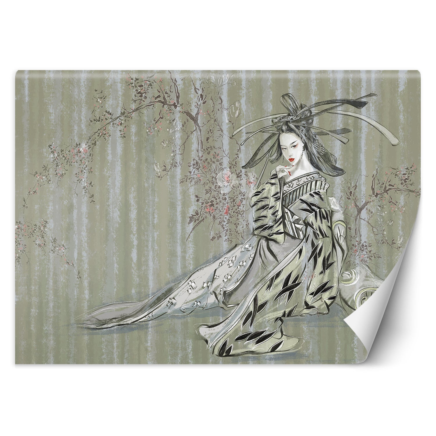 Fototapeta, Japońska gejsza 450x315