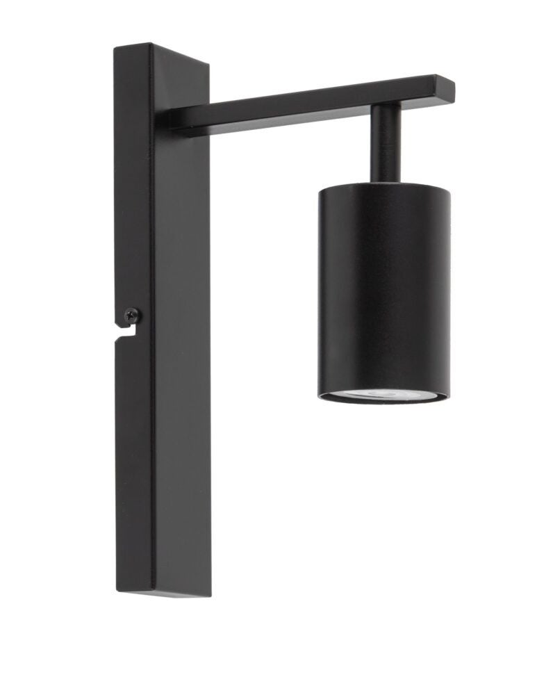 Kinkiet ścienny Vendo czarny 1xGU10x12W styl nowoczesny wym: 25 x 5 x 16 cm metal IP20 SIGMA