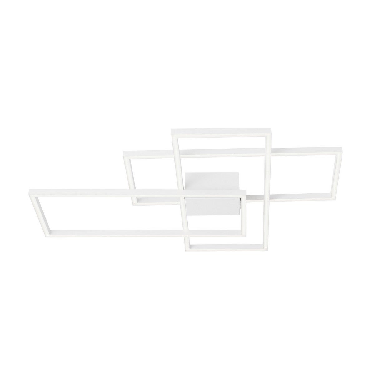 Merano Atlanta Luminaire Semi Encastré LED Intégré Blanc Aluminium LED ...