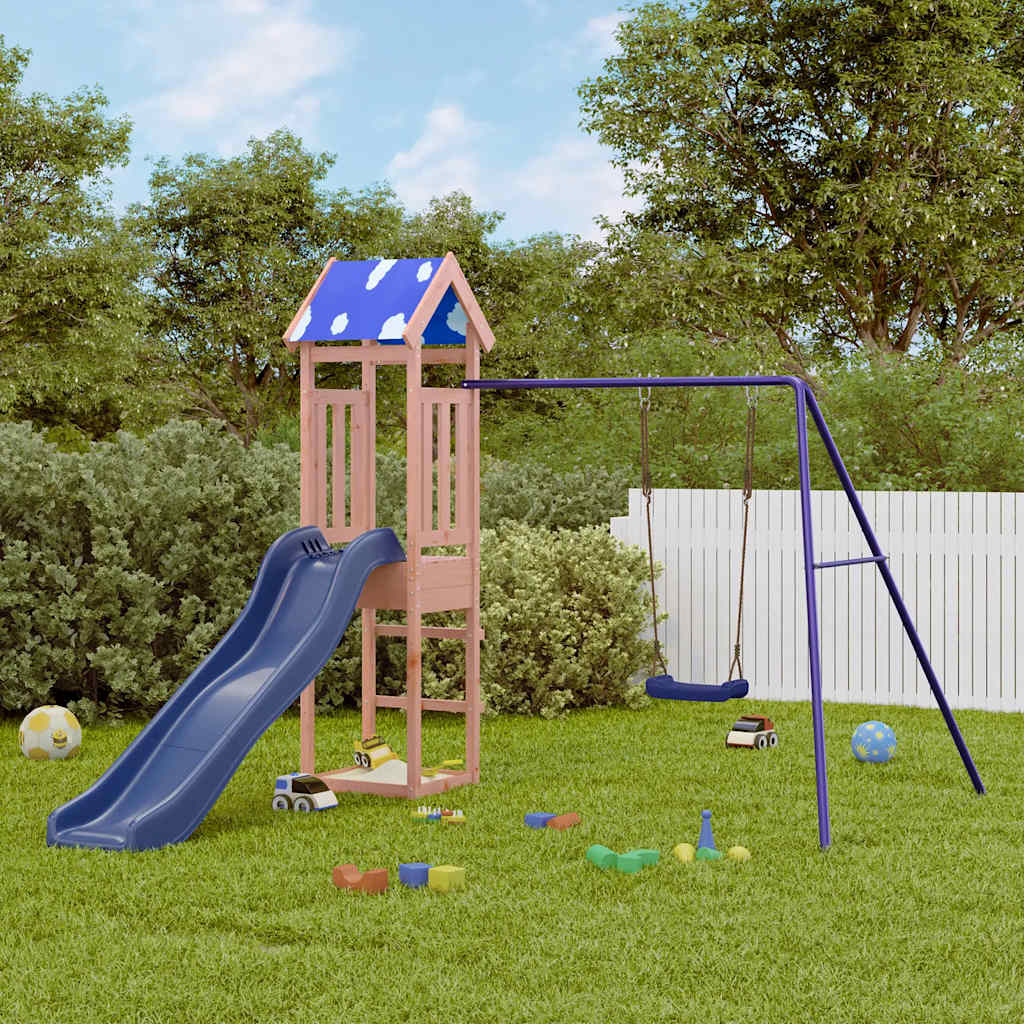 VidaXL Aire de jeux d'extérieur bois massif de douglas, ensemble de jeu, ensemble de jeu en bois, ensemble de terrain de jeu 3155928 - Jeux - Jouets VidaXL Aire de jeux d'extérieur bois massif de douglas, ensemble de jeu, ensemble de jeu en bois, ensemble de terrain de jeu 3155928 - Jeux - Jouets
