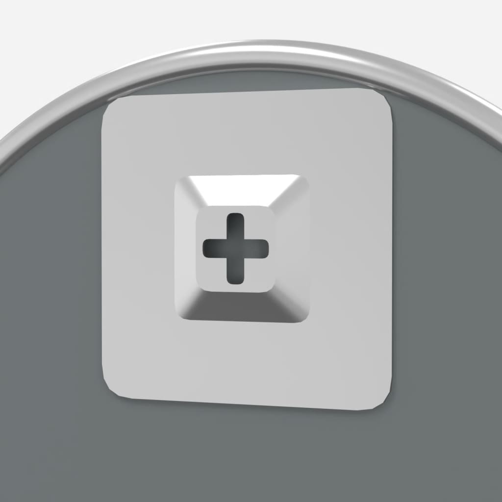 Maison Exclusive - SpeccMaison Exclusive - o da Parete Argento Ø 20 cm Rotondo - 5