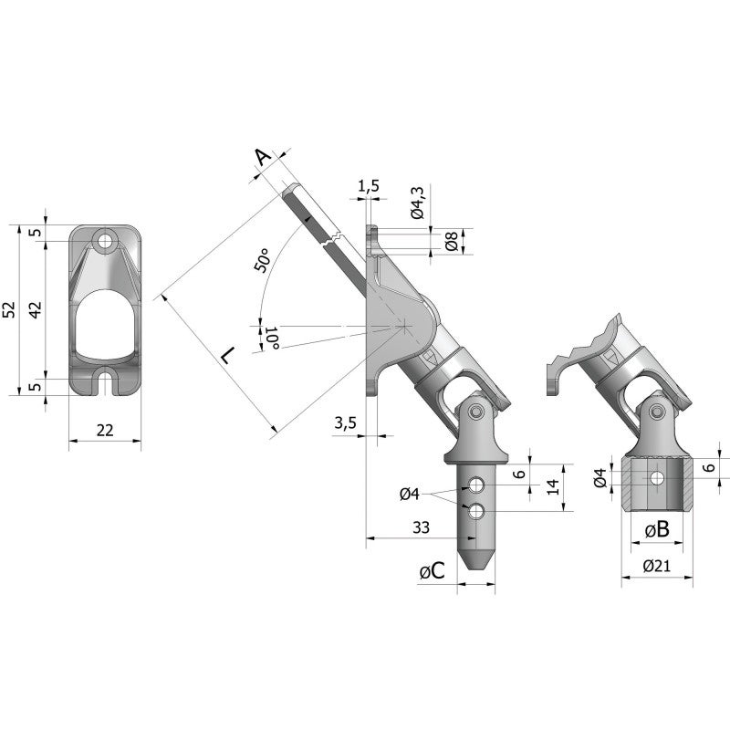 100 Éléments de Liaison pour Rails 19mm pour Train de Jardin Spurg Avec