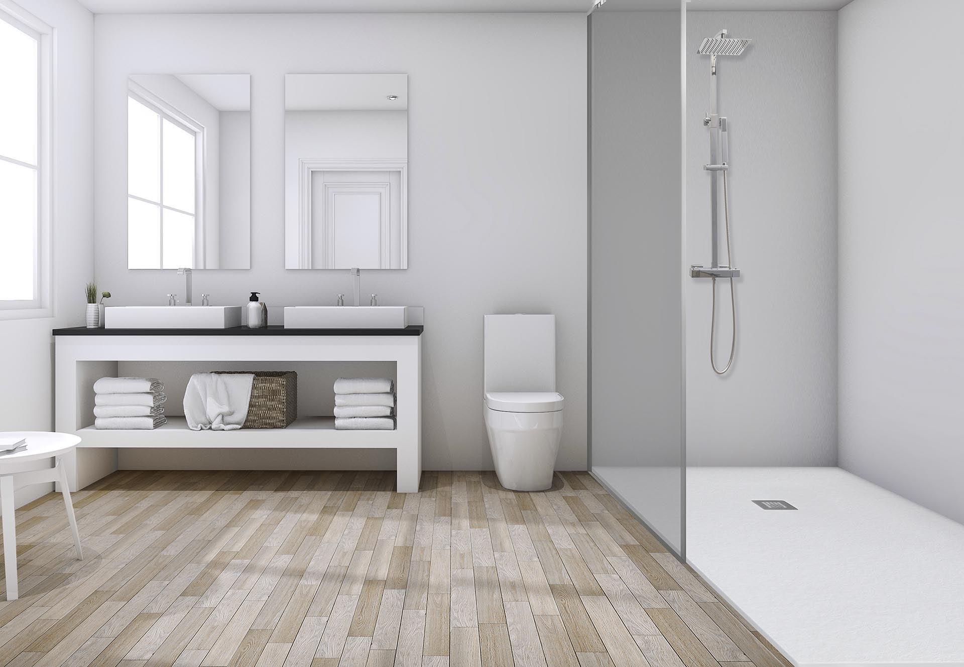 Piatto Doccia 65X195 cm Vulcano Line Slim Bianco In Resina Sintetica e Polvere Di Marmo Con Piletta In Omaggio - FRASCIO - 7