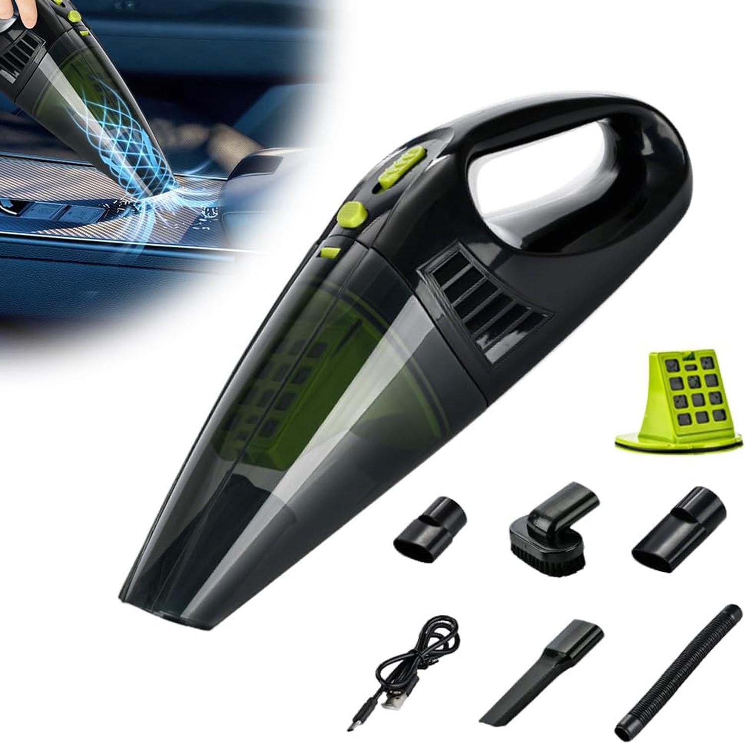 Aspirateur Main Sans Fil Aspirateur Voiture Puissant Portable Aspirateur Voiture Vide Aspirateur