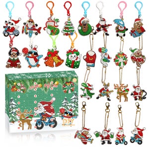 Kit Adesivi Diamanti Babbo Natale Kit Pittura Diamante Natale Per