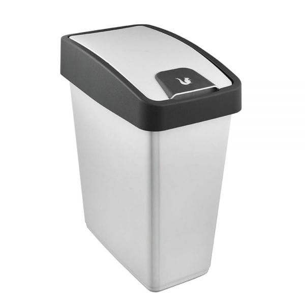 Kosz na śmieci z naciskaną pokrywą Keeeper 25l Light silver 1 szt.