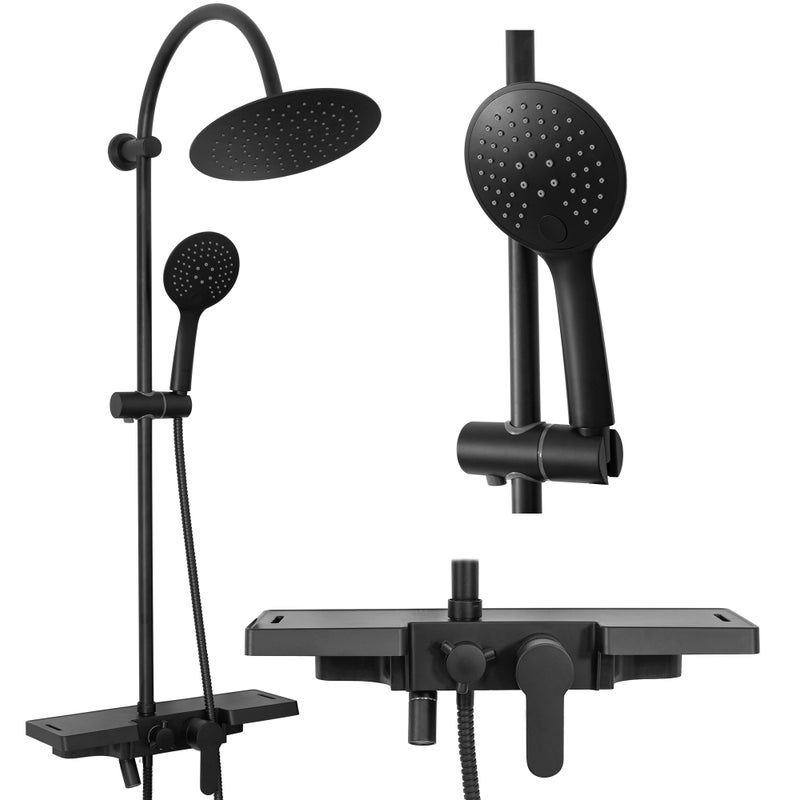 Zestaw Prysznicowy REA Vigo Czarny