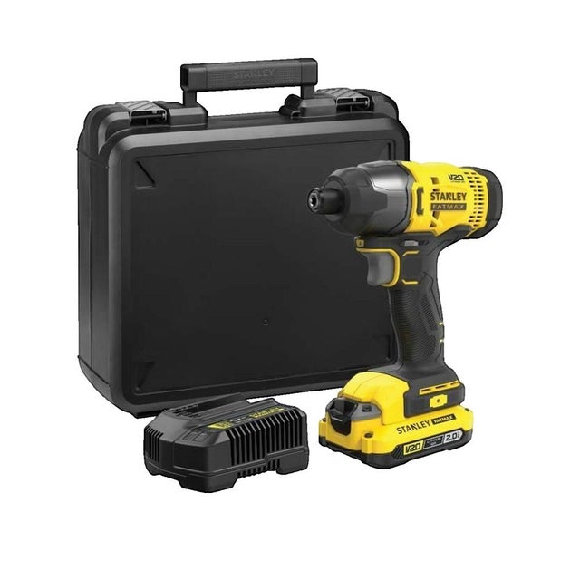 Visseuse a impacts 165 Nm - 18V - 2800 trs/min, 3100 cps/min, LED - Gamme V20 - STANLEY FATMAX, SFMCF800D1K-QW