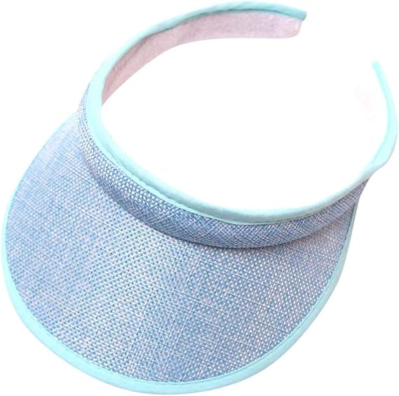 Sportowy kapelusz przeciwsłoneczny — len — unisex — rozmiar dla dorosłych (55-60 cm) — granatowy