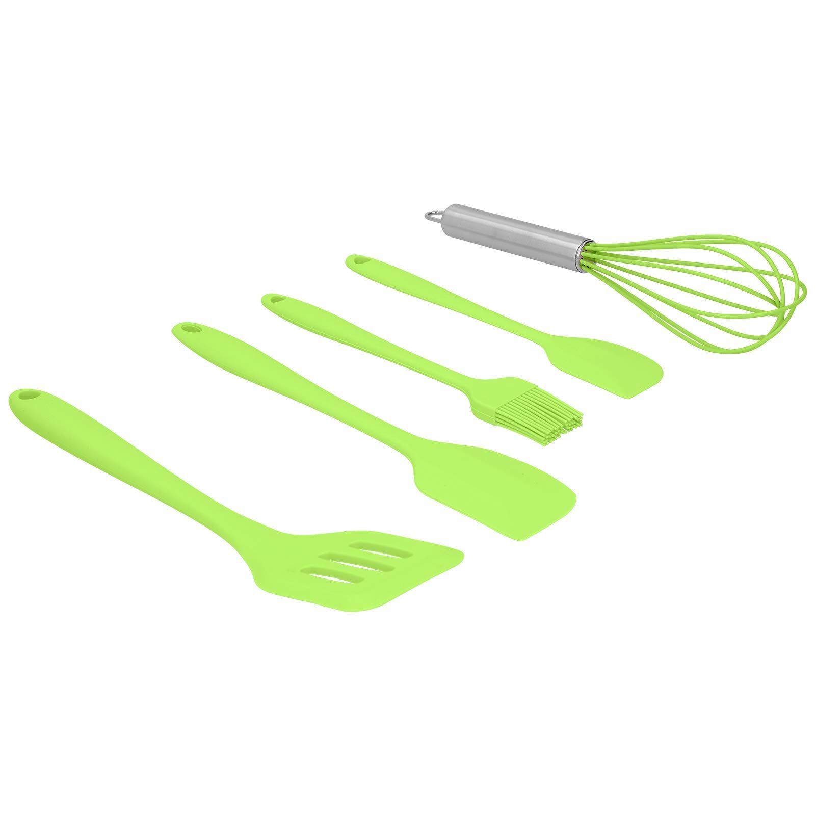 Mixer Cucina 6 Pcs Spatole In Silicone Set, Utensili Da Cucina A Spatola, Spatola In Silicone Resistente Al Calore, Utensili Da Cucina In Silicone Antiaderente, Per Cucinare, Cuocere E Mescolare Accessori Cucina