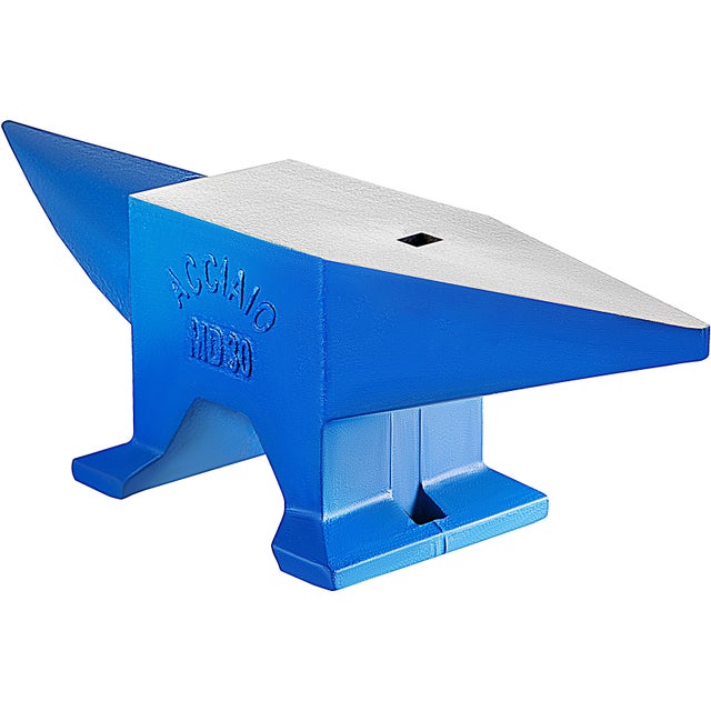 Enclume en acier SucceBuy 30 kg/66,1 lb avec corne ronde et trou robuste,pour travail du métal,noir
