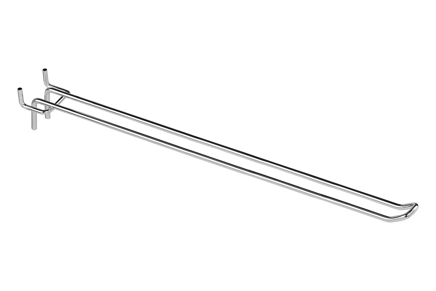 Zawieszka podwójna europerforowana 25cm fi4 srebrny KTD