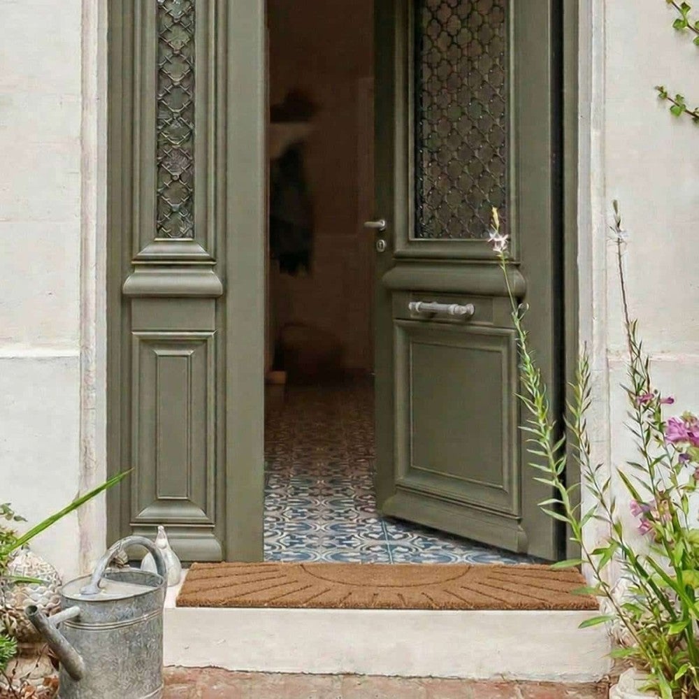 Paillasson de marche motif soleil 25x75cm - Ornami - 2