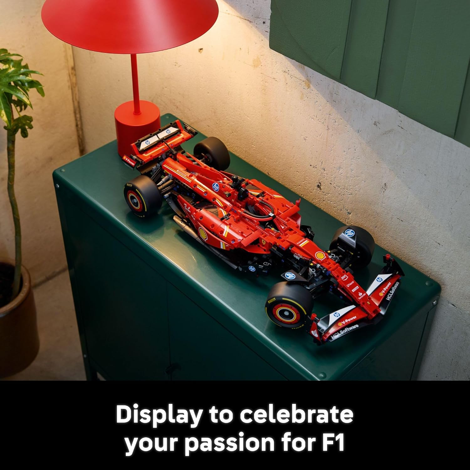 Maquette de voiture de course Ferrari SF-24 F1 - Jeu de construction pour adultes, - Ornements, Décorations - Cadeaux pour hommes - 3
