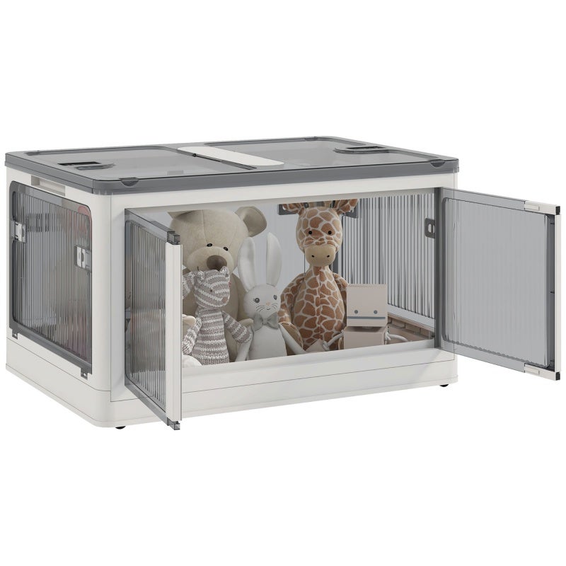 BoîTe de Rangement Pliable en Plastique de Caisse Pliable Panier