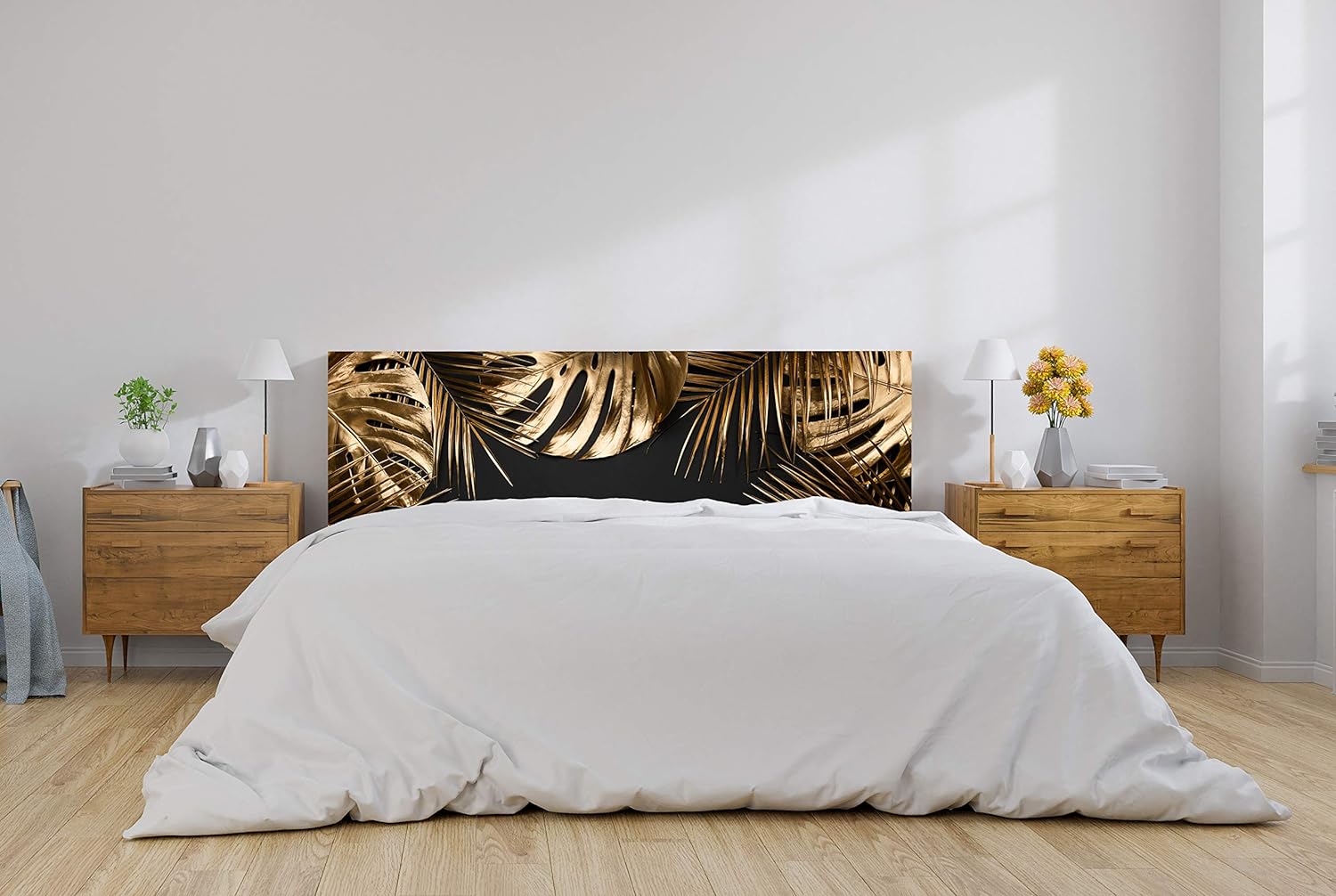 Cabecero Cama 150 Cabecero Cama PVC Impresión Digital | Ramas 100 X 60 Cm | Cabecero Original Y Económico Cabeceros Cama 150